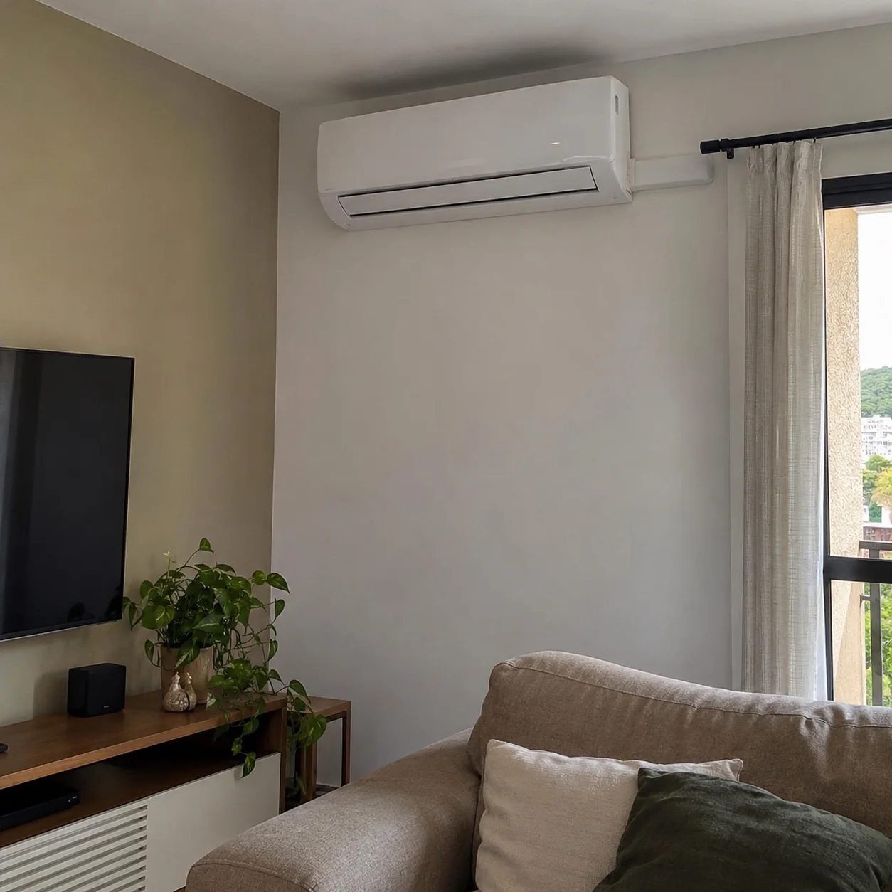 Instalação de ar-condicionado
