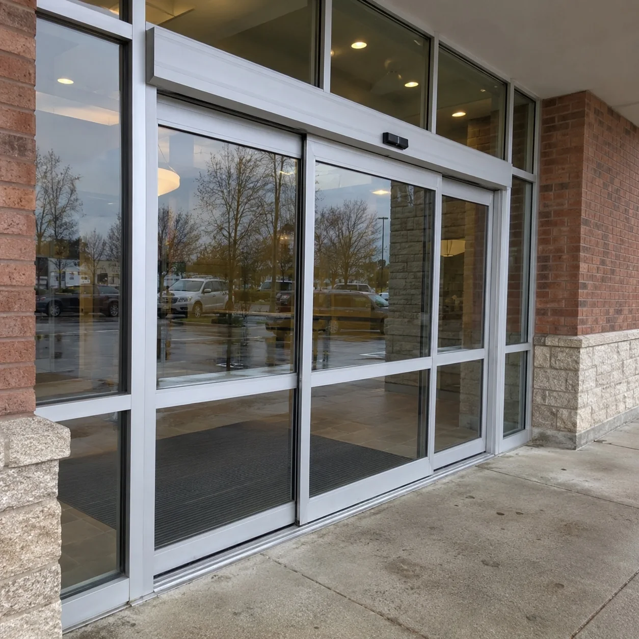 Instalação e manutenção de portas automáticas