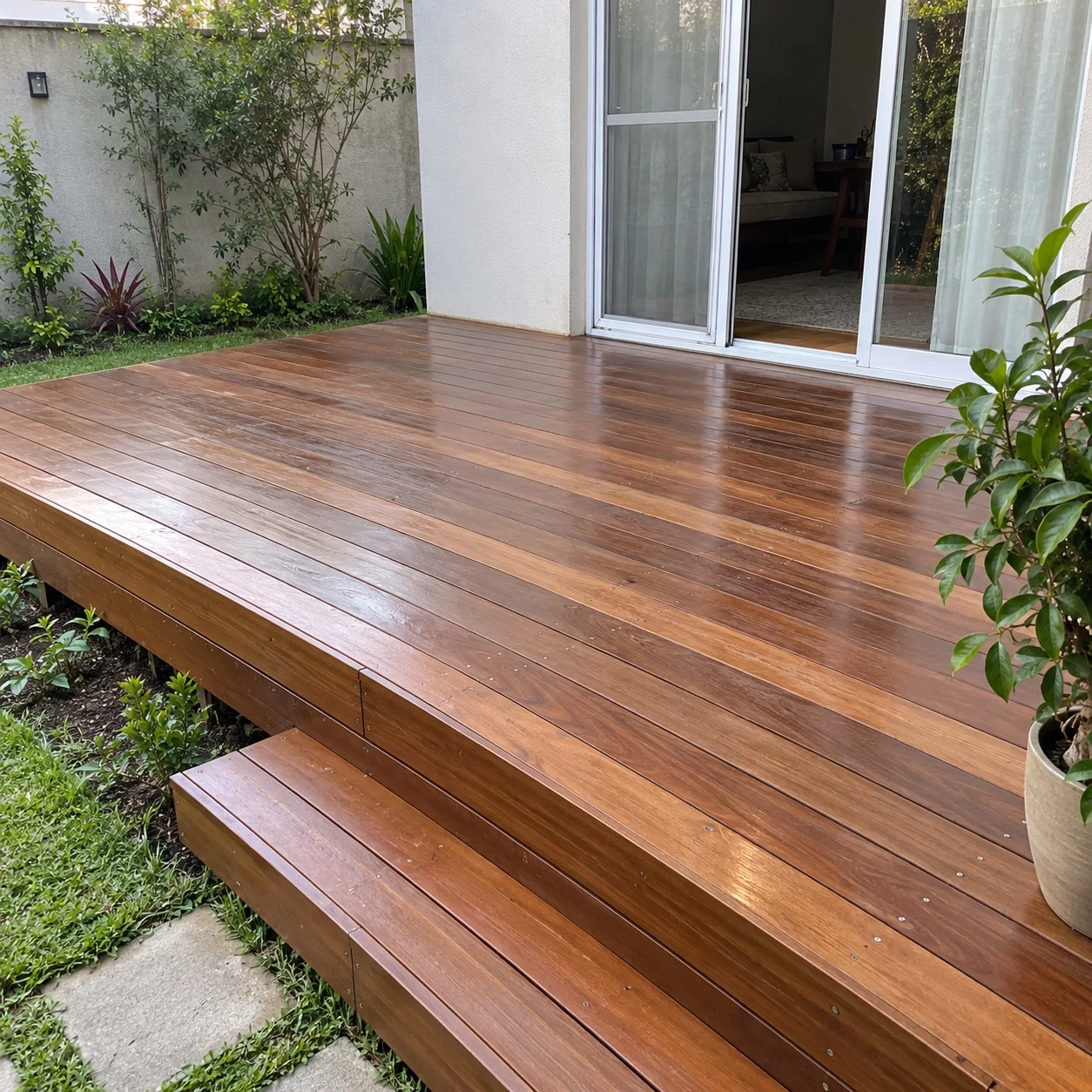Construção e recuperação de decks de madeira